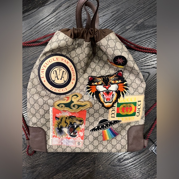 Gucci Handbags - Gucci GG Supreme Courier -Gucci Backpack